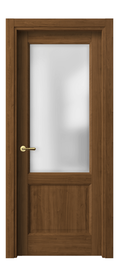 Межкомнатная дверь Галант 1422 Лесной орех Сатинированное стекло Цена 31579 ₽ | Volhovec