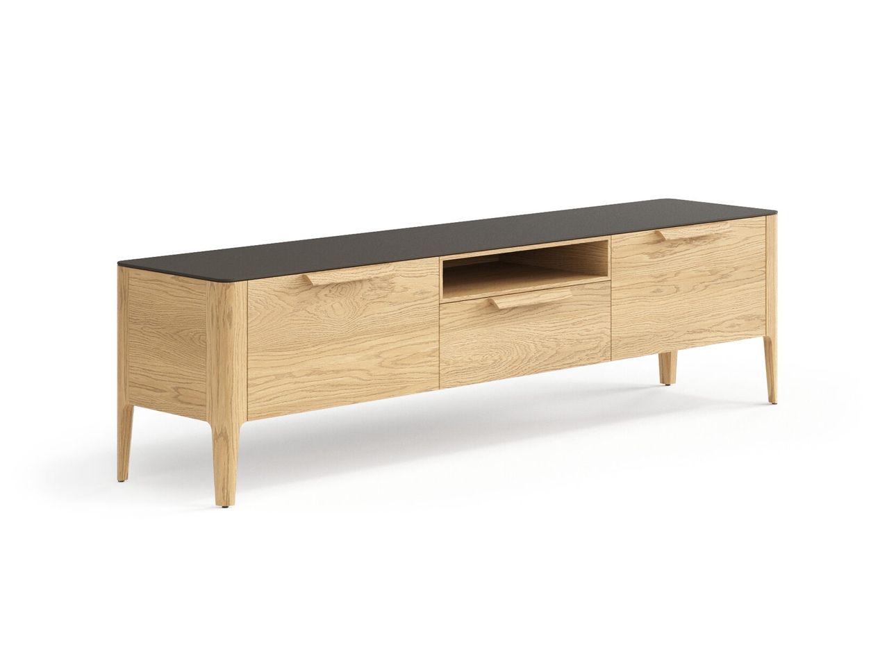 ТВ тумба Piega дуб соломенный матовый