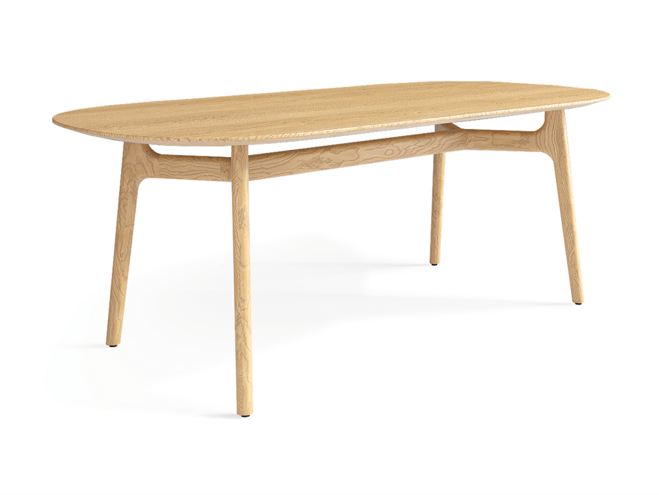 Стол Primo обеденный на 6 персон Дуб пшеничный матовый