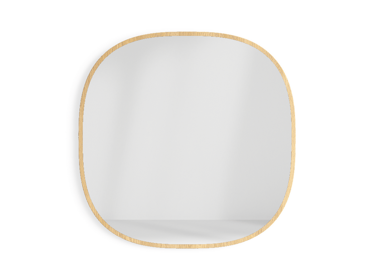 Зеркало настенное Primo 105×105&nbsp;см Дуб пшеничный матовый