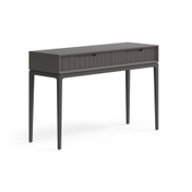 Консоль Velvet 2 ящика Матовый антрацит