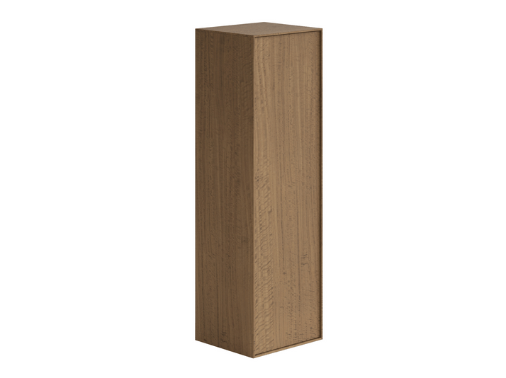 Мебель Пенал Модуле. Цвет Эвкалипт кофейный матовый фризе. Материал Шпон эвкалипта НатурВуд. Коллекция Пенал Модуле. Картинка.