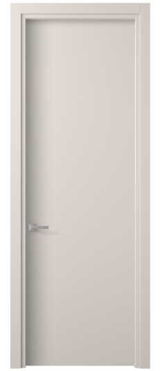 Дверь межкомнатная 0010 ПЭТБ. Цвет ПЭТ тёплый-белый. Материал ПЭТ. Коллекция Планум. Картинка.