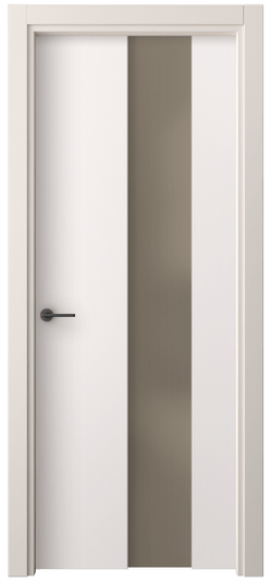 Дверь межкомнатная 4226 ПЭКС БР САТ. Цвет ПЭТ кремово-серый. Материал ПЭТ. Коллекция Фридом. Картинка.