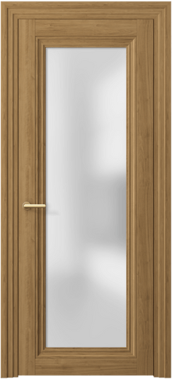 Дверь межкомнатная 2502 ГОР САТ. Цвет Грецкий орех. Материал Ламинатин. Коллекция Центро. Картинка.