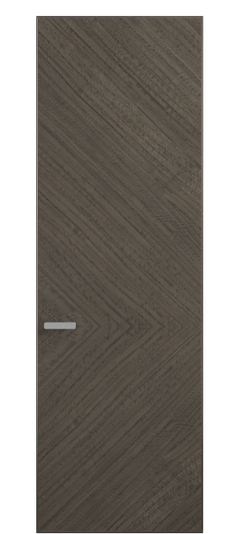 Дверь межкомнатная 0202 ЭВСМФ Эвкалипт серый матовый фризе. Цвет Эвкалипт серый матовый фризе. Материал Шпон эвкалипта НатурВуд. Коллекция Рифт. Картинка.