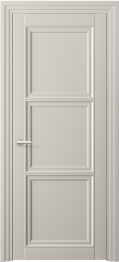 Дверь межкомнатная 2503 ПЭСС. Цвет ПЭТ светло-серый. Материал ПЭТ. Коллекция Центро. Картинка.