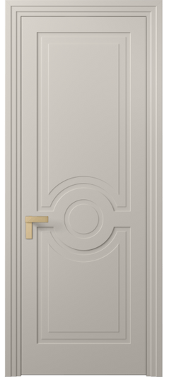 Дверь межкомнатная 8361 МСБЖ. Цвет Матовый светло-бежевый. Материал Гладкая эмаль. Коллекция Рокка. Картинка.