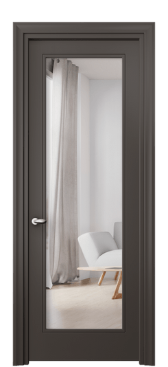 Межкомнатная дверь 8502 МАН ЗЕР. Цвет Матовый антрацит. Материал Гладкая эмаль. Коллекция Эссе. Фото. Дверь межкомнатная 8502 МАН ЗЕР. Цвет Матовый антрацит. Материал Гладкая эмаль. Коллекция Эссе. Картинка.