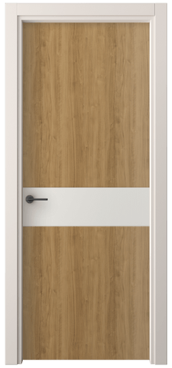 Дверь межкомнатная 4221 ГОР. Цвет Грецкий орех. Материал Ламинатин. Коллекция Фридом. Картинка.
