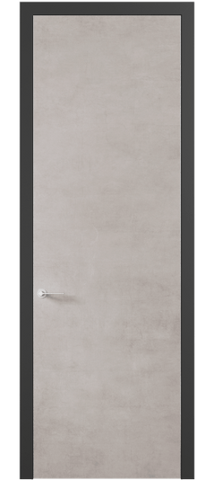 Дверь межкомнатная 0010 АКП ЛСЕ. Цвет Леон серебро. Материал Технофойл Ламинатин. Коллекция Планум Про. Картинка.
