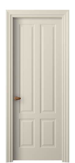 Дверь межкомнатная 8521 МБСР. Цвет Матовый бежево-серый. Материал Гладкая эмаль. Коллекция Эссе. Картинка.