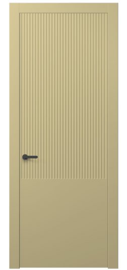Дверь межкомнатная 8646 Слоновая кость RAL 1014. Цвет RAL Слоновая кость RAL 1014. Материал Гладкая эмаль. Коллекция Альба. Картинка.