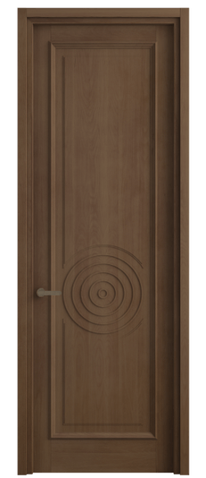 Дверь межкомнатная 6709 БТМ. Цвет Бук тёмный матовый. Материал Массив бука матовый. Коллекция Шарм. Картинка.