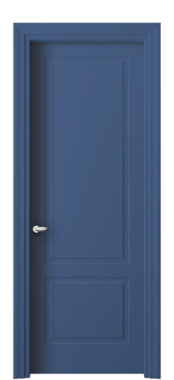 Дверь межкомнатная 8551 Отдалённо-синий RAL 5023. Цвет RAL Отдалённо-синий RAL 5023. Материал Гладкая эмаль. Коллекция Эссе. Картинка.
