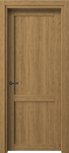 Дверь межкомнатная 2121 ГОР. Цвет Грецкий орех. Материал Ламинатин. Коллекция Нео. Картинка.