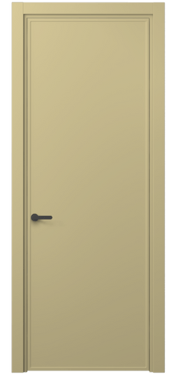 Дверь межкомнатная 8601 Слоновая кость RAL 1014. Цвет RAL Слоновая кость RAL 1014. Материал Гладкая эмаль. Коллекция Фрэйм. Картинка.