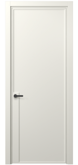 Дверь межкомнатная 8603 МЖМ . Цвет Матовый жемчужный. Материал Гладкая эмаль. Коллекция Фрэйм. Картинка.