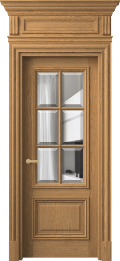 Дверь межкомнатная 7312 ДПШ.М ПРОЗ Ф. Цвет Дуб пшеничный матовый. Материал Массив дуба матовый. Коллекция Антик. Картинка.