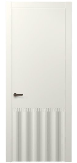 Дверь межкомнатная АКП 8626 МЖМ. Цвет Матовый жемчужный. Материал Гладкая эмаль. Коллекция Дюна. Картинка.
