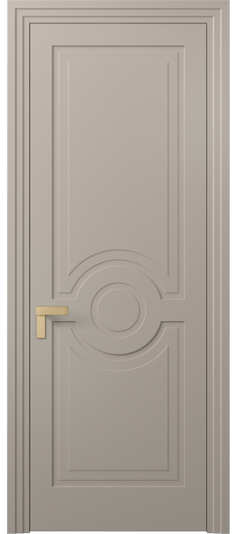 Дверь межкомнатная 8361 МБСК. Цвет Матовый бисквитный. Материал Гладкая эмаль. Коллекция Рокка. Картинка.