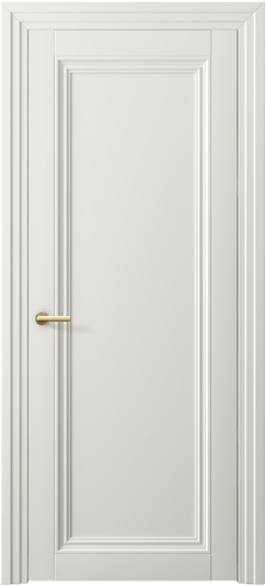 Дверь межкомнатная 2501 ПЭБЛ. Цвет ПЭТ белоснежный. Материал ПЭТ. Коллекция Центро. Картинка.