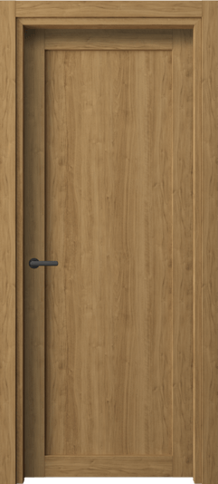 Дверь межкомнатная 2101 ГОР. Цвет Грецкий орех. Материал Ламинатин. Коллекция Нео. Картинка.