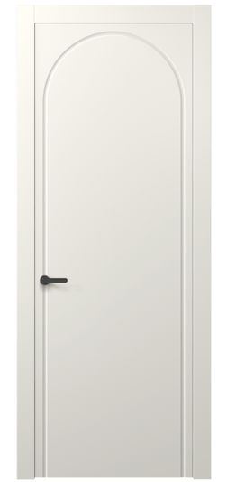 Дверь межкомнатная 8647 МЖМ. Цвет Матовый жемчужный. Материал Гладкая эмаль. Коллекция Альба. Картинка.
