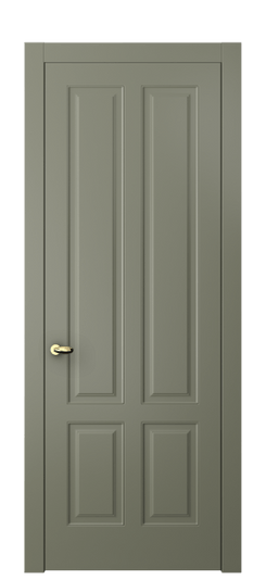 Дверь межкомнатная АКП 8521 МОТ Матовый оливковый тёмный. Цвет Матовый оливковый тёмный. Материал Гладкая эмаль. Коллекция Эссе. Картинка.