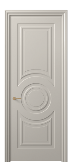 Дверь межкомнатная 8461 МСБЖ. Цвет Матовый светло-бежевый. Материал Гладкая эмаль. Коллекция Маскот. Картинка.