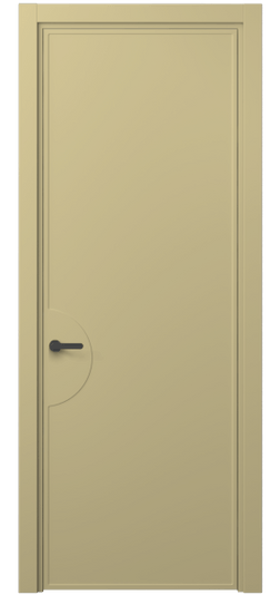 Дверь межкомнатная 8604 Слоновая кость RAL 1014. Цвет RAL Слоновая кость RAL 1014. Материал Гладкая эмаль. Коллекция Фрэйм. Картинка.
