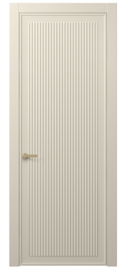 Дверь межкомнатная АКП 8642 МБСР. Цвет Матовый бежево-серый. Материал Гладкая эмаль. Коллекция Альба. Картинка.