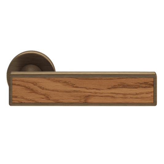 Ручки для дверей Ручка дверная Стессо. Цвет Матовая бронза. Коллекция Стессо. Картинка.