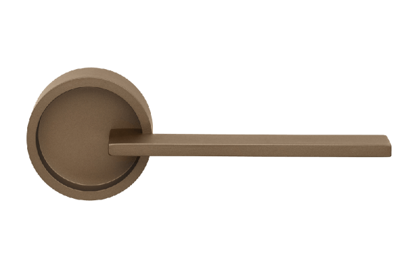 Ручки для дверей Ручка дверная Таймлэсс. Цвет Бронза. Коллекция Таймлэсс. Картинка.